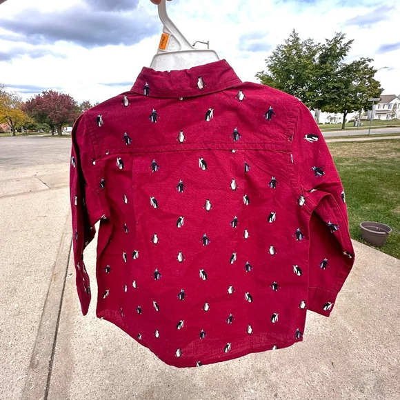 12 - 18 Months Genuine Kids Oshkosh Boy Sweater and The Children’s Place‎ Shirt - Picture 6 of 17